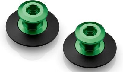 Rizoma / リゾマ  Swing arm spools, Natural Anodized | SC020A