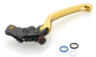 Rizoma / リゾマ  Brake / Clutch Levers "3D", Natural Anodized | LCJ302A