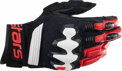 Alpinestars / アルパインスターズ Halo レザーグローブ ブラック, ホワイト, レッド | 3504822-1304