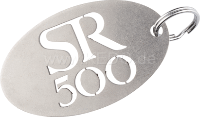 Kedo Key Fob with SR500 Logo, Stainless Steel | 40926