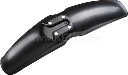 Kedo Replica Front Fender, black (with OEM mounting holes) | 50061