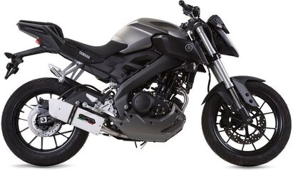 GPR / ジーピーアール Original For Yamaha Mt 125 2017/19 E4 Homologated スリッポンエキゾースト Catalized Albus Evo4 | Y.205.CAT.ALB