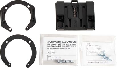 Hepco & Becker タンクリングベーシックファステナー付きタンクバッグ用 Honda VFR 800 X Crossrunner (2011-2014) | 516968 00 01