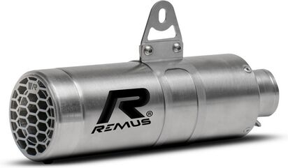 Remus / レムス スリップオン MESH (sport サイレンサー+ DBキラー リムーバブル), ステンレススチール brushed, NO (EEC-) APPROVAL | 74583 100045-2