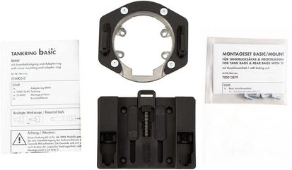 Hepco & Becker タンクリングベーシックファステナー付きタンクバッグ用 BMW R 1200 GS Adventure (2006-2013) | 516644 00 01