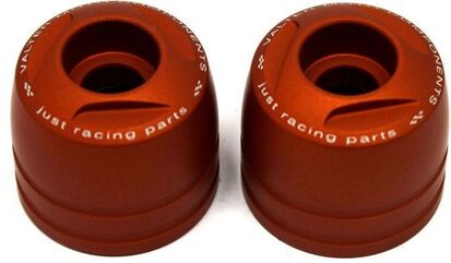 Valtermoto / バルターモト Touring ハンドルバーエンド (ペア) オレンジ | TM02 16