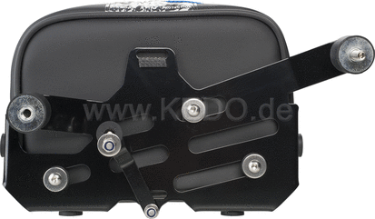 Kedo Mounting Set for Toolbag Item 50072R, suitable for spare jerry can rack 60030 (instead of jerry can) | 60040