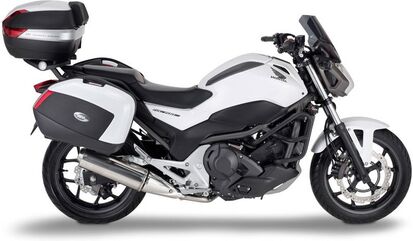 GIVI / ジビ Screen for Honda NC700S, NC750S, color light smoke, dim. HxW 31x36 cm, 6,5 cm higher than oe | D1112S