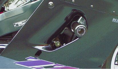 GSGモトテクニック リプレイスメントパッド 左側 (クラッシュパッドセット適合品番: 105490-K19) | K19-EP-105490-LEFT