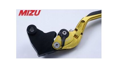 Mizu クラッチレバー ABE認可品 ゴールド | 309G2362508