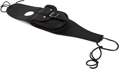 Ends Cuoio / エンズクオイオ バッグ Sportster（スポーツスター） タンクバッグ - ブラックレザー - ココアステッチ | SERBSP.N.CTC