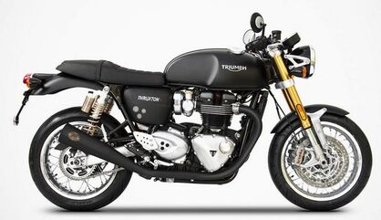 Zard / ザードマフラー N.2 ステンレススチール レーシング スリップオン TRIUMPH THRUXTON-R (2017-2019) | ZTPH068SSR