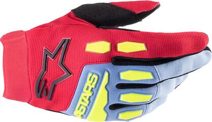 Alpinestars / アルパインスターズ Off Road Blue/Red/Black Youth Full Bore Gloves | 3543622-7067