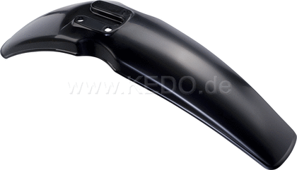 Kedo Replica Front Fender, black (with OEM mounting holes) | 50061