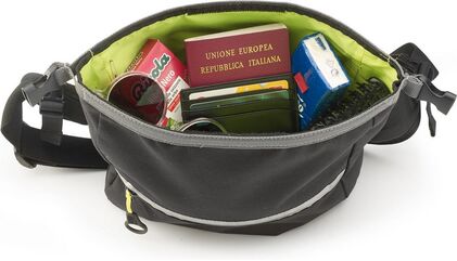 GIVI / ジビ Easy-BAG - ウエストバッグ ブラック, 防水 | EA125B