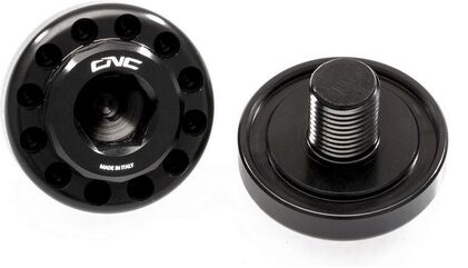 CNC Racing / シーエヌシーレーシング Central Bolt Kit For Oem Rearsets Ducati, レッド | PEV02R