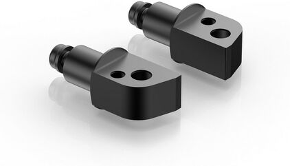 Rizoma / リゾマ Rizoma / リゾマ peg mounting kit (∅ 18 mm) Black Anodized | PE683B