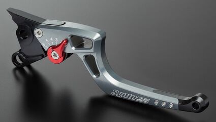 ABM / エービーエム ブレーキレバー syntoEvo complete BH31, レバーカラー: シルバー, アジャスターカラー: ゴールド | 100937-H11-V12