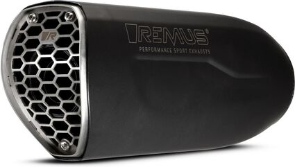 Remus / レムス マフラー Slip-On NXT (silencer), stainless steel black, incl. ECE type approval | 94782 658521