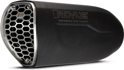 Remus / レムス マフラー Slip-On NXT (silencer with removable sound insert), stainless steel black, NO ECE TYPE APPROVAL | 94783 658521