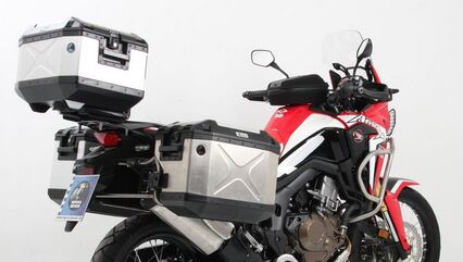 ヘプコ＆ベッカー Alurack (アリュラック)（アルラック）トップケースキャリア - ブラック Honda CRF1000L アフリカツイン