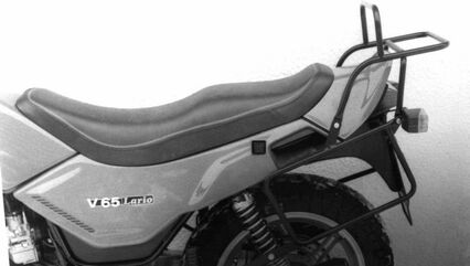 ヘプコ＆ベッカー サイド + トップケースキャリアセット ブラック Moto Guzzi V 65 Lario | 650511 00 01