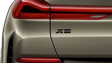 BMW 純正 レタリング ブラック 塗装済み X6 | 51142472840 / 51 14 2 472 840