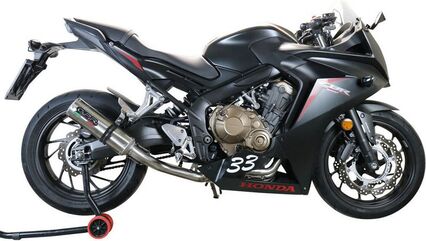 GPR / ジーピーアール Original For Honda Cbr 650 F 2014/16 Homologated Full Exhaust M3 Titanium Natural | CO.H.249.1.M3.TN