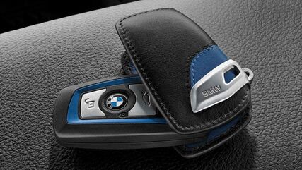 BMW 純正 キー ケース M-Sport FB. SW/BLAU BMW M-Sport 装備に適合 | 82292219915 / 82 29 2 219 915
