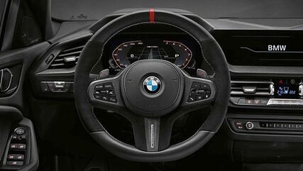 BMW 純正 ステアリング ホイール カバー レザー/CFRP M PERFORMANCE | 32302463595 / 32 30 2 463 595