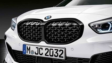 BMW Genuine M Front Grille In Mesh Design Black High Gloss | 51135A39370 / 51 13 5 A39 370