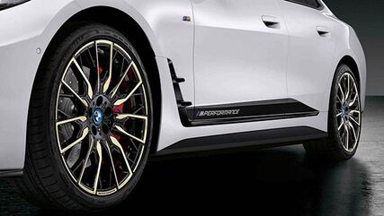 BMW Genuine M Performance Side Folding Frozen Black | 51145A30BB6 / 51 14 5 A30 BB6