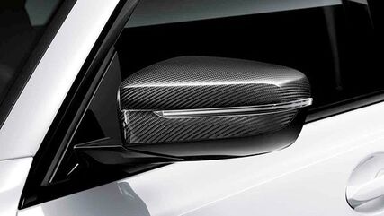 BMW 純正 ドア ミラー キャップ Carbon LHD LH M PERFORMANCE | 51162462825 / 51 16 2 462 825
