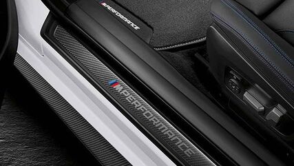 BMW Genuine M Performance Door Sills Carbon | 51472472521 / 51 47 2 472 521
