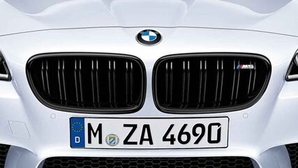 BMW 純正 フロント グリル 黒 高光沢 左 M PERFORMANCE | 51712352807 / 51 71 2 352 807