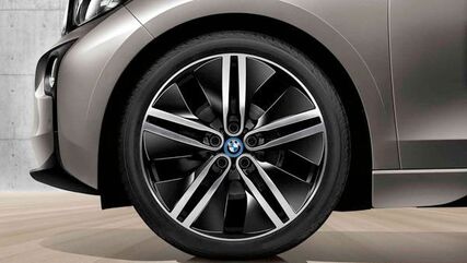 BMW 純正 ディスク ホイール 軽金属 ジェット 黒 ユニ塗装 5JX20 ET:43 | 36116852058 / 36 11 6 852 058