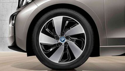 BMW 純正 ディスク ホイール 軽金属 ジェット 黒 ユニ塗装 5,5JX19 ET:53 | 36116856897 / 36 11 6 856 897
