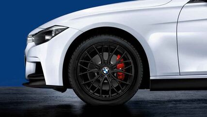 BMW 純正 アロイ ホイール schwarz 艶無 8JX18 ET:34 | 36116865157 / 36 11 6 865 157