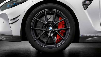 BMW Genuine 19 / 20 M Performance Light Metal Wheel Y-Spoke 963 M Frozen Gunmetal Gray, Forged | 36118746989 / 36 11 8 746 989