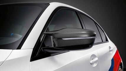 BMW Genuine M Outside Mirror Caps Carbon | 51168075063 / 51 16 8 075 063