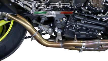 GPR / ジーピーアール Original For Yamaha Mt-10 / Fj-10 2016/20 E4 Homologated Slip-On Catalized M3 Inox | E4.Y.204.CAT.M3.INOX