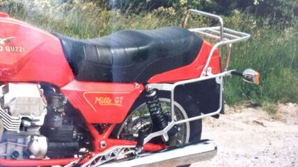 ヘプコ＆ベッカー サイド + トップケースキャリアセット クロム Moto Guzzi 850 T 5-1000 SP II 1985-1987 / Mille GT | 650510 00 02