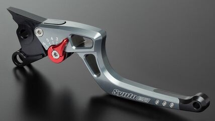 ABM / エービーエム ブレーキレバー syntoEvo complete BH16, レバーカラー: チタン, アジャスターカラー: シルバー | 100925-H19-V11