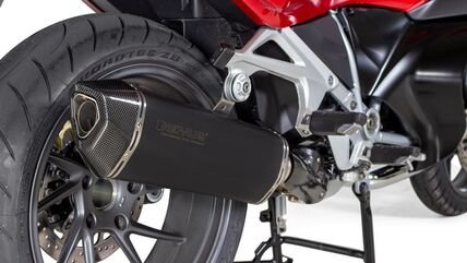 Remus / レムス ブラック HAWK RACING スリップオン (sport exhaust) with connection tube and removable sound insert, ステンレススチール ブラック, NO (EC-) APPROVAL | 0564783 088119