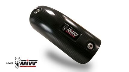 MIVV / ミヴマフラー Heat Shield Cover Carbon | ACC.070.0