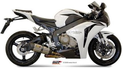 MIVV / ミヴ -SPORT SUONO- スリップオン ステンレス（カーボンエンドキャップ） for HONDA CBR 1000 RR (08-) | H.039.K7