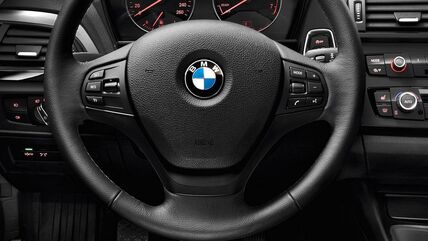 BMW 純正 ステアリングホィールカバー 黒 | 32306854772 / 32 30 6 854 772