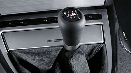 BMW 純正 シフト ノブ、レザー/M エンブレム/6 速 SCHWARZ 仕様 重い | 25117896886 / 25 11 7 896 886