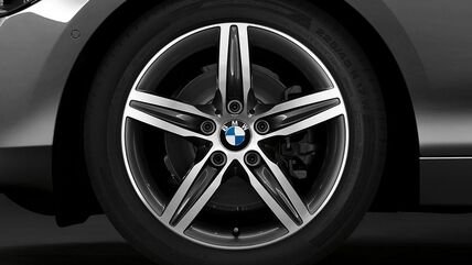 BMW 純正 ディスク ホイール 軽金属 Orbitgrey 7,5JX17 ET:43 | 36116850151 / 36 11 6 850 151