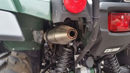 GPR / ジーピーアール Original For Yamaha Grizzly 550 2007/12 Homologated スリッポンエキゾースト Deeptone Atv | ATV.36.DEATV